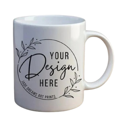 Customize Plane & Magic Mug Print